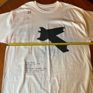 Virgil Abloh X ICA Boston limited edition t-shirt